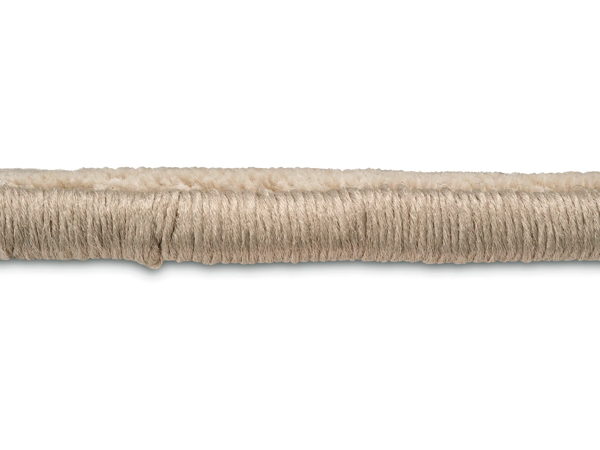 Lobby rug with overlock stitching, Beige, 140x200 cm Classic Collection