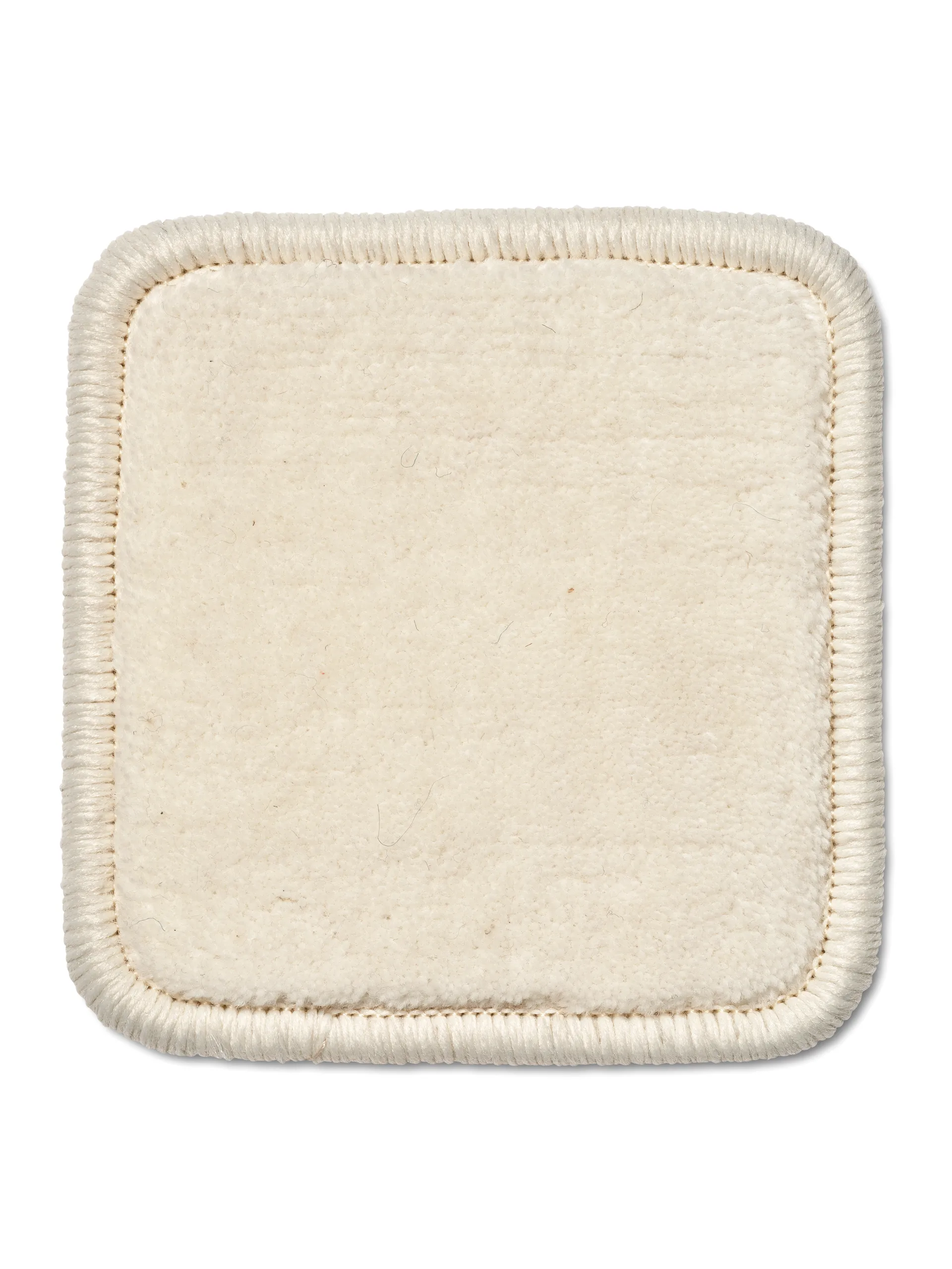 Lobby rug with overlock stitching, Off-white, 200x300 cm Classic Collection