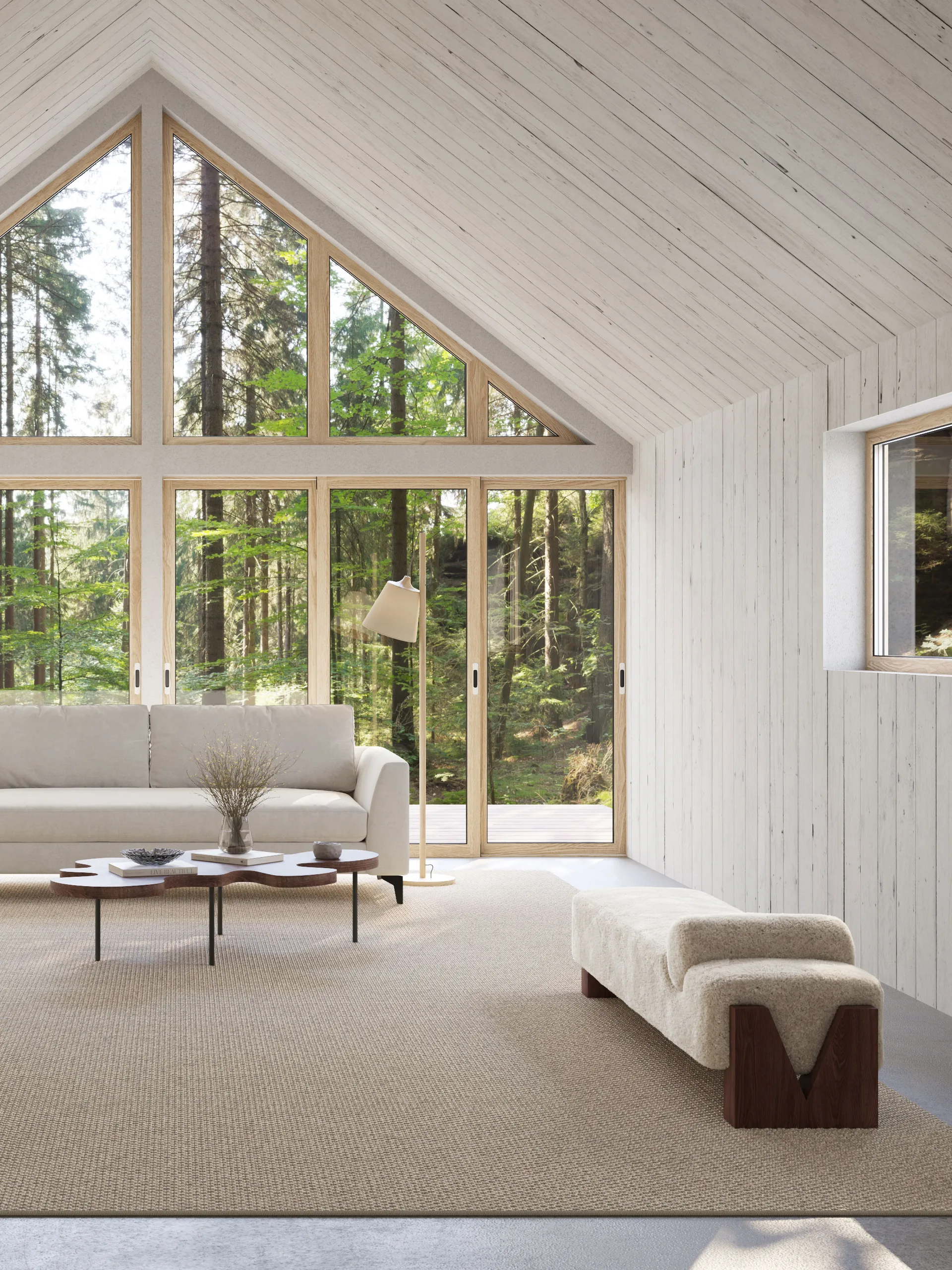Nordklint rug, Natural grey, 140x200 cm Classic Collection