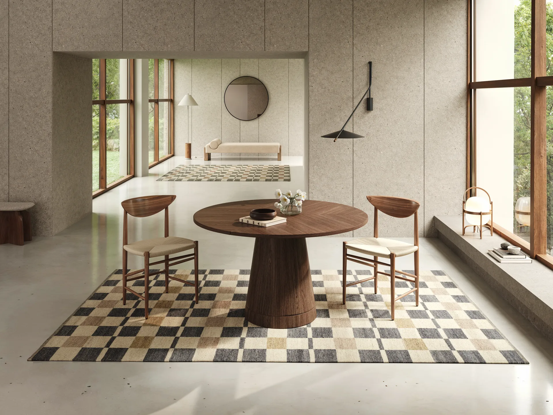 Röllakan Rutvik rug, Blue, 200x300 cm Classic Collection