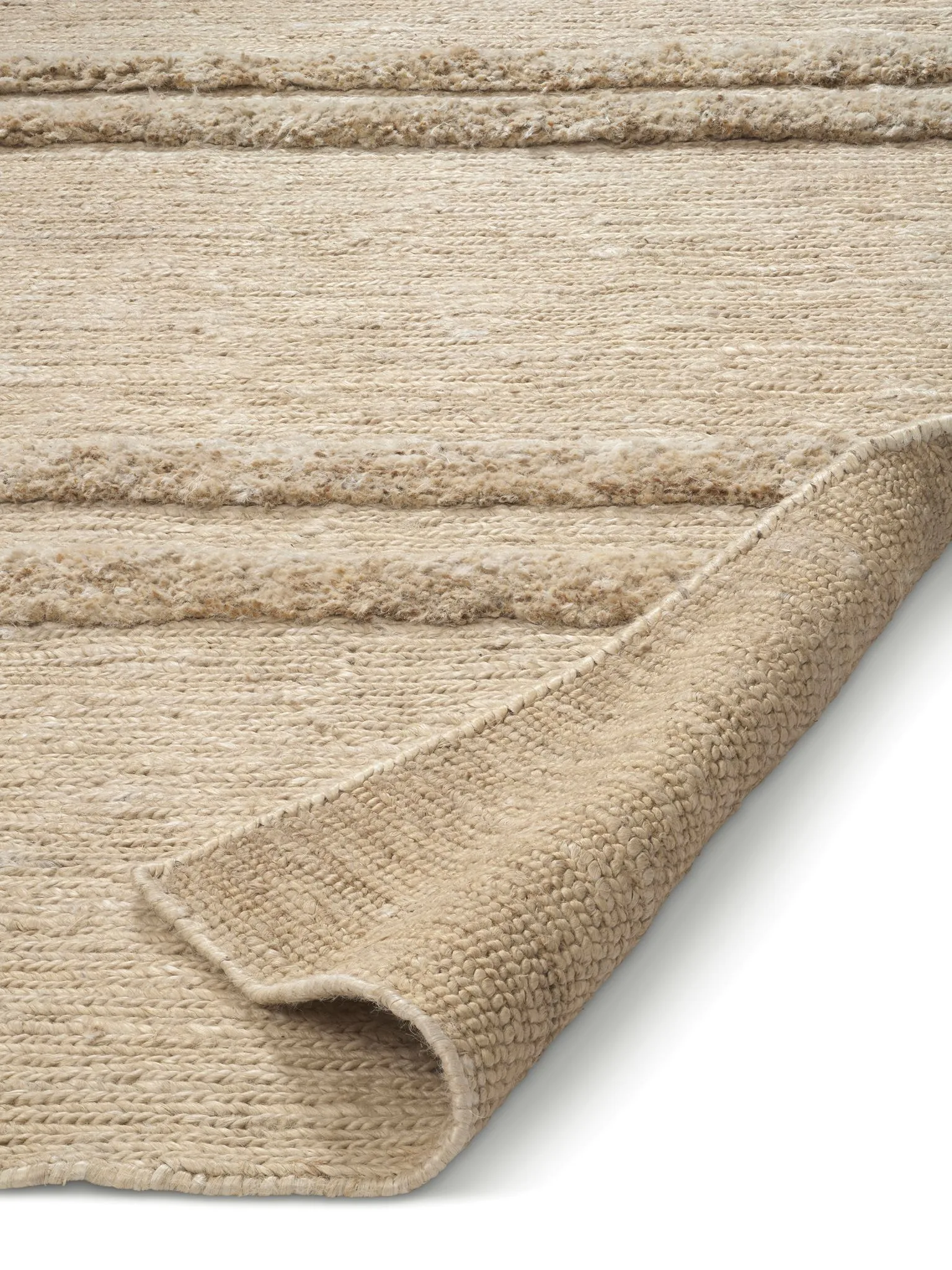 Soumak jute rug 200x300 cm, Ivory Classic Collection