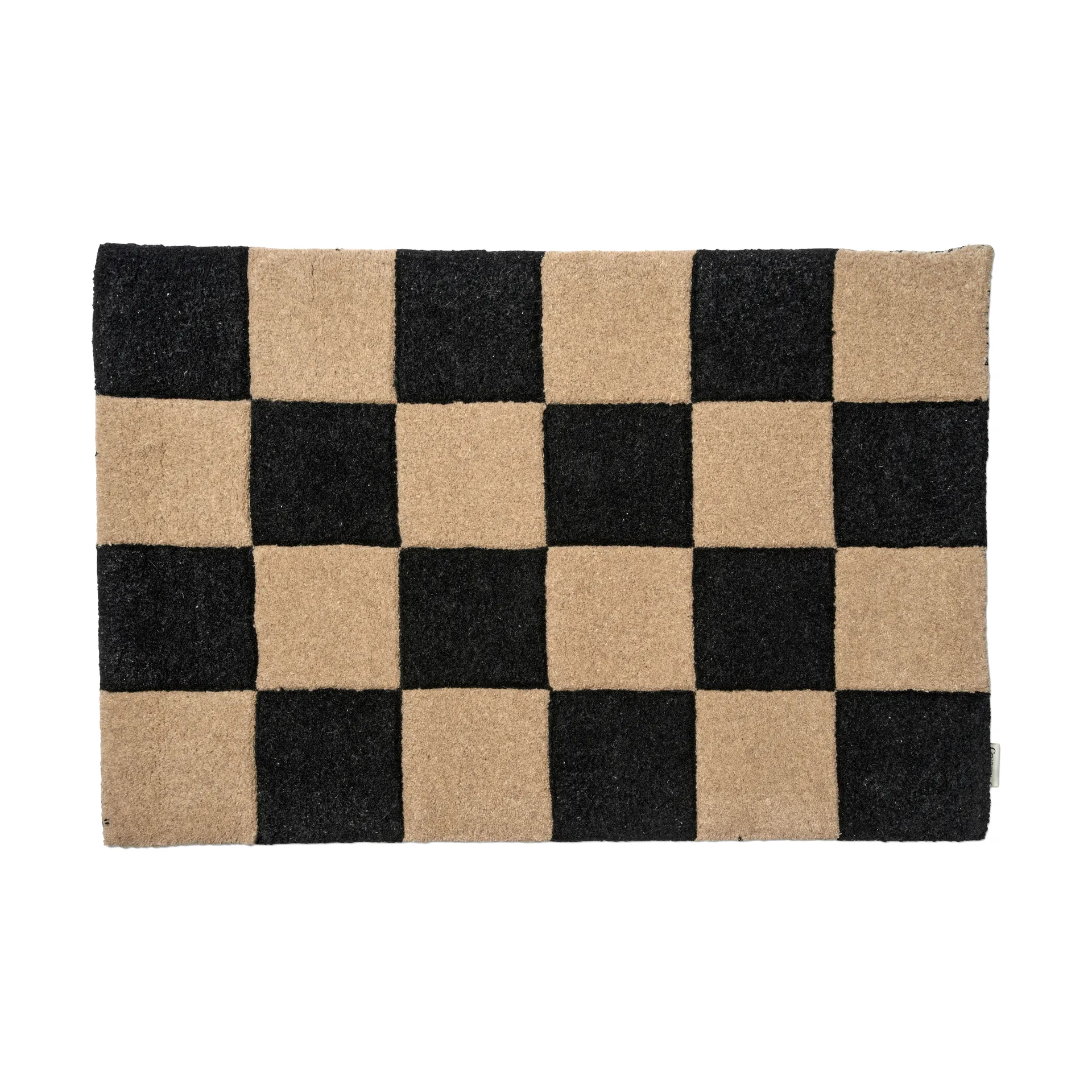 Square doormat, Black-natural, 60x90 cm Classic Collection