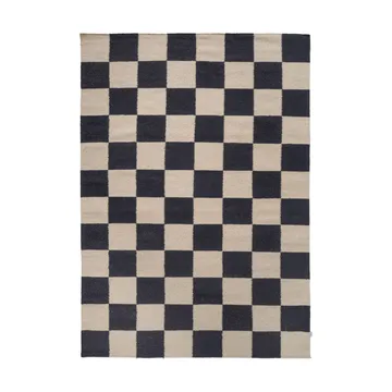 Squares rug - Black-beige, 170x230 cm - Classic Collection