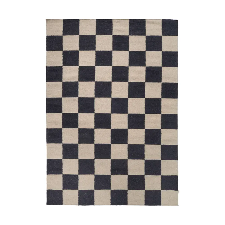 Squares rug - Black-beige, 250x350 cm - Classic Collection