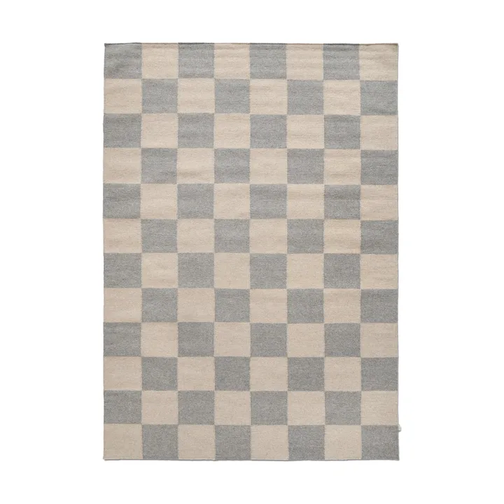 Squares rug - Grey-natural, 300x400 cm - Classic Collection