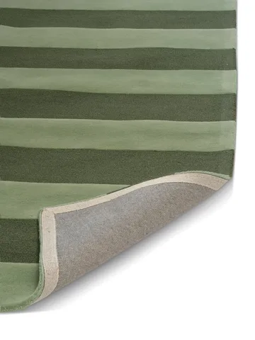 Stripe Boucle rug - Green, 170x230 cm - Classic Collection