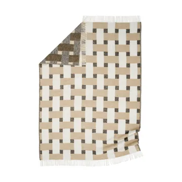 Weave throw 130x180 cm - Beige - Classic Collection