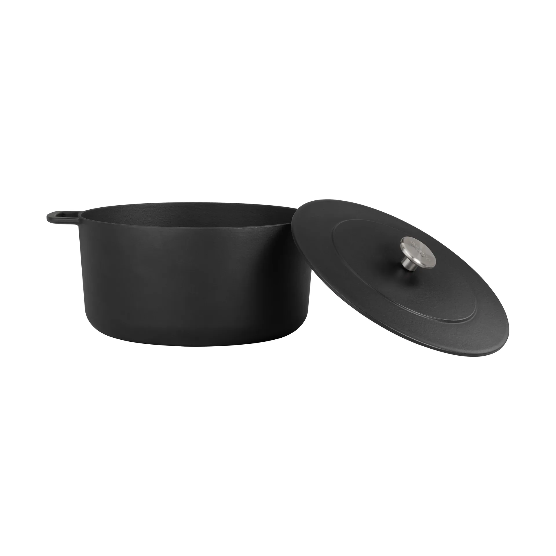 Combekk Enameled cast iron pot Ø32 cm, Black Combekk