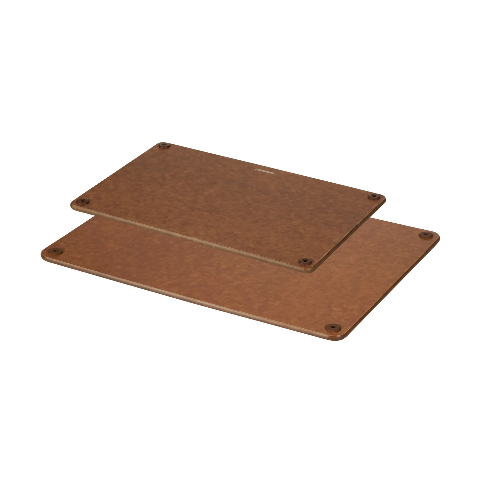 Combekk wooden cutting board 2-piece set, Brown Combekk