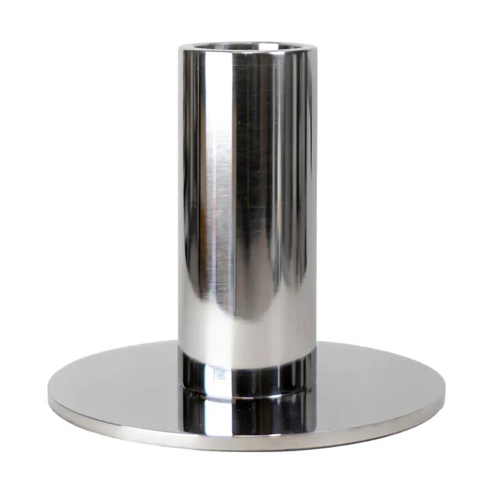 Cooee candle holder low 7 cm - Stainless steel - Cooee Design
