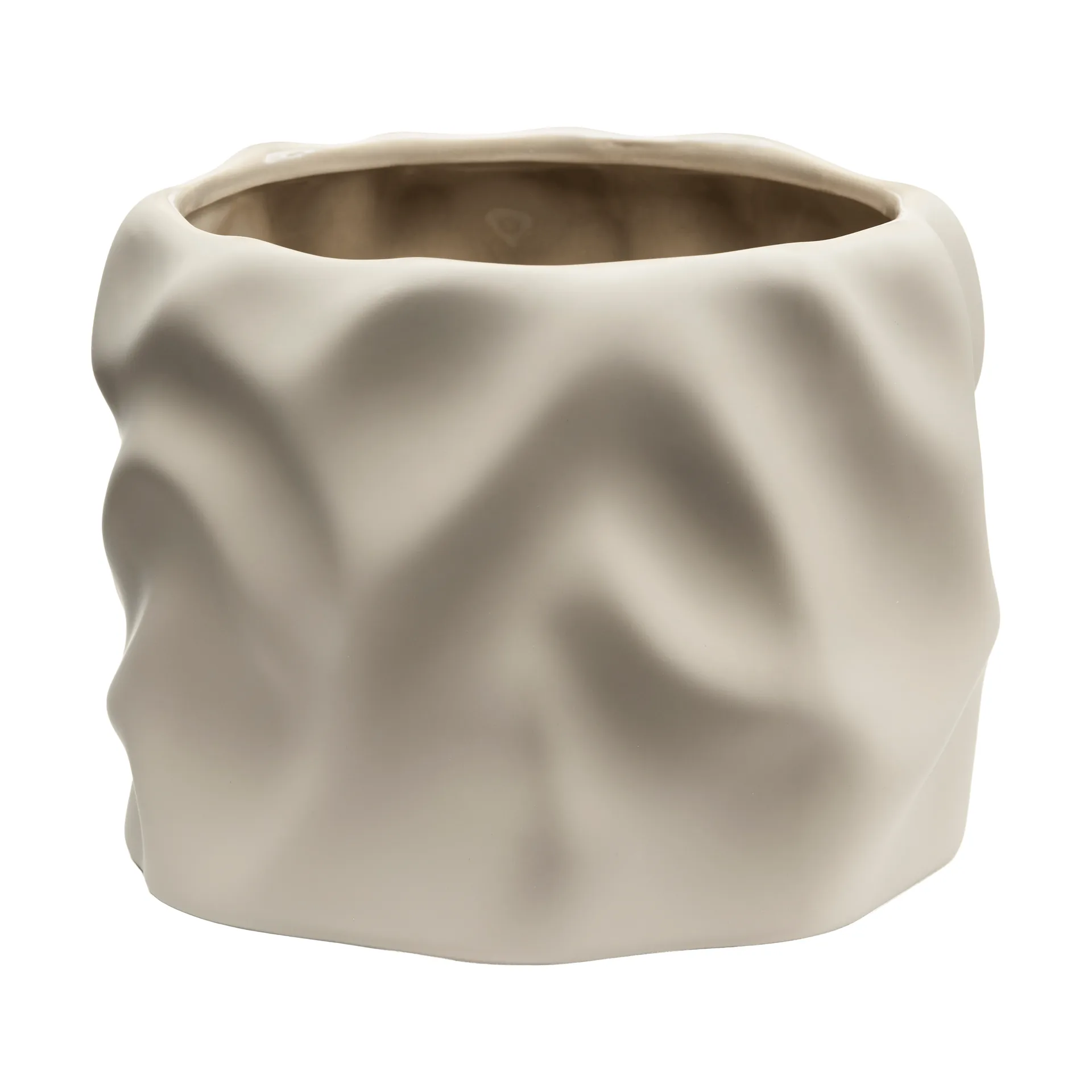 Drift desert flower pot, Sand, small Ø15 cm Cooee Design