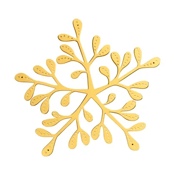 Mistletoe pot holder Ø20 cm - Brass - Cooee Design