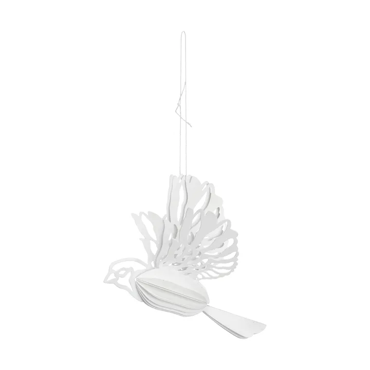 Paper bird decoration hanging 2-pack - Natural - Cooee Design