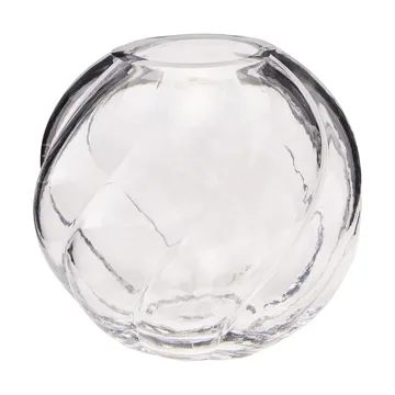 Twist ball vase 12 cm - Clear - Cooee Design