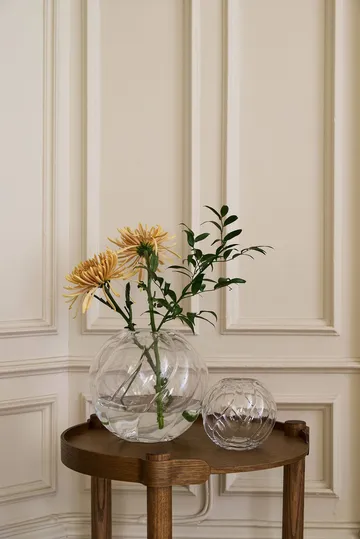 Twist ball vase 12 cm - Clear - Cooee Design