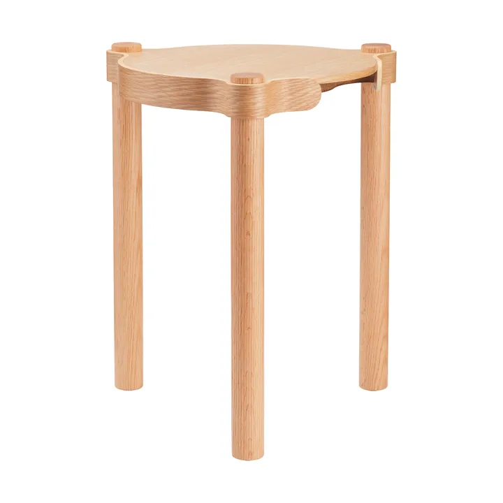 Woody round stool - Oak, Ø38x46 cm - Cooee Design