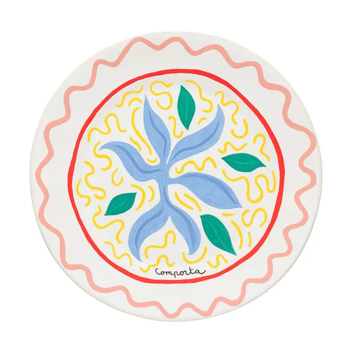 Summer Bliss dinner plate - Comporta, Ø24 cm - Costa Nova