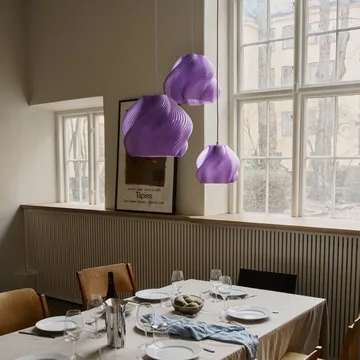 Soft Serve pendant - Lavender sorbet-brass, 01, 20 cm - Crème Atelier