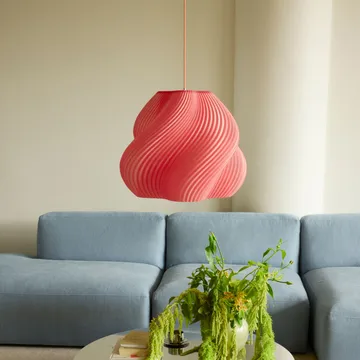 Soft Serve pendant - Peach sorbet-brass, Mega, 60 cm - Crème Atelier