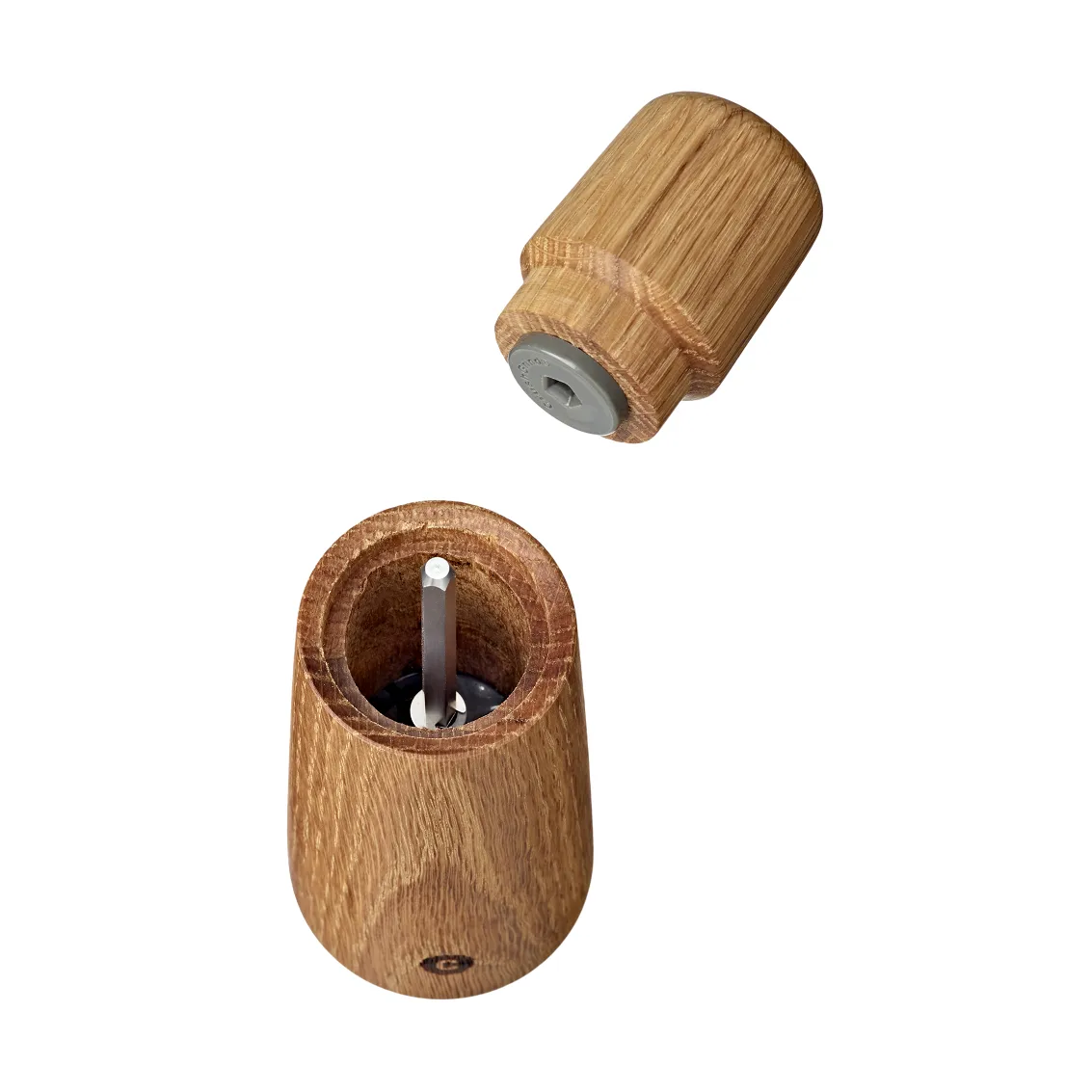 Stockholm spice mill, Natural, FSC oak, 11 cm Crushgrind