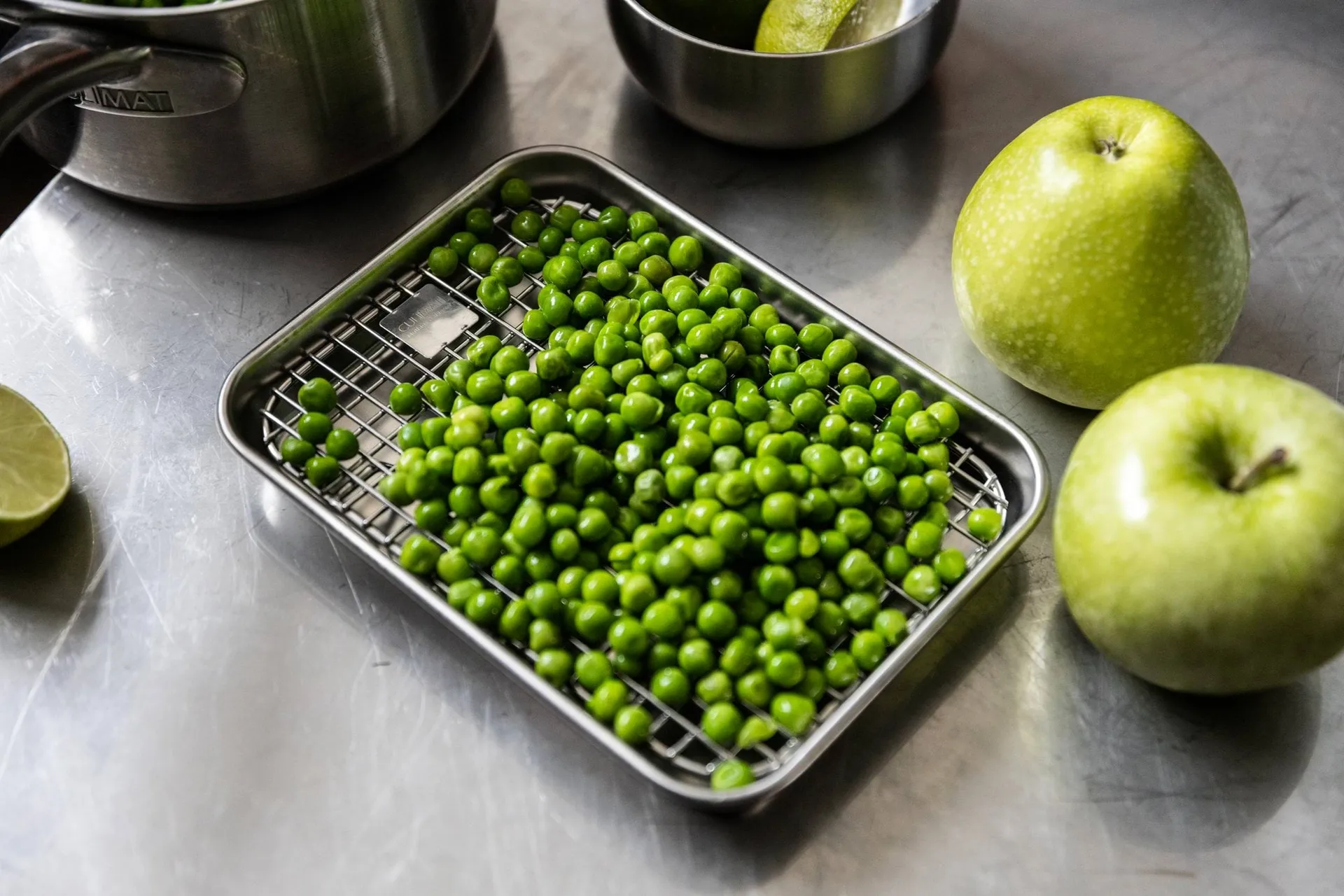 Culimat gastro container with cooling rack, Stainless steel, 18x14x2,5 cm Culimat
