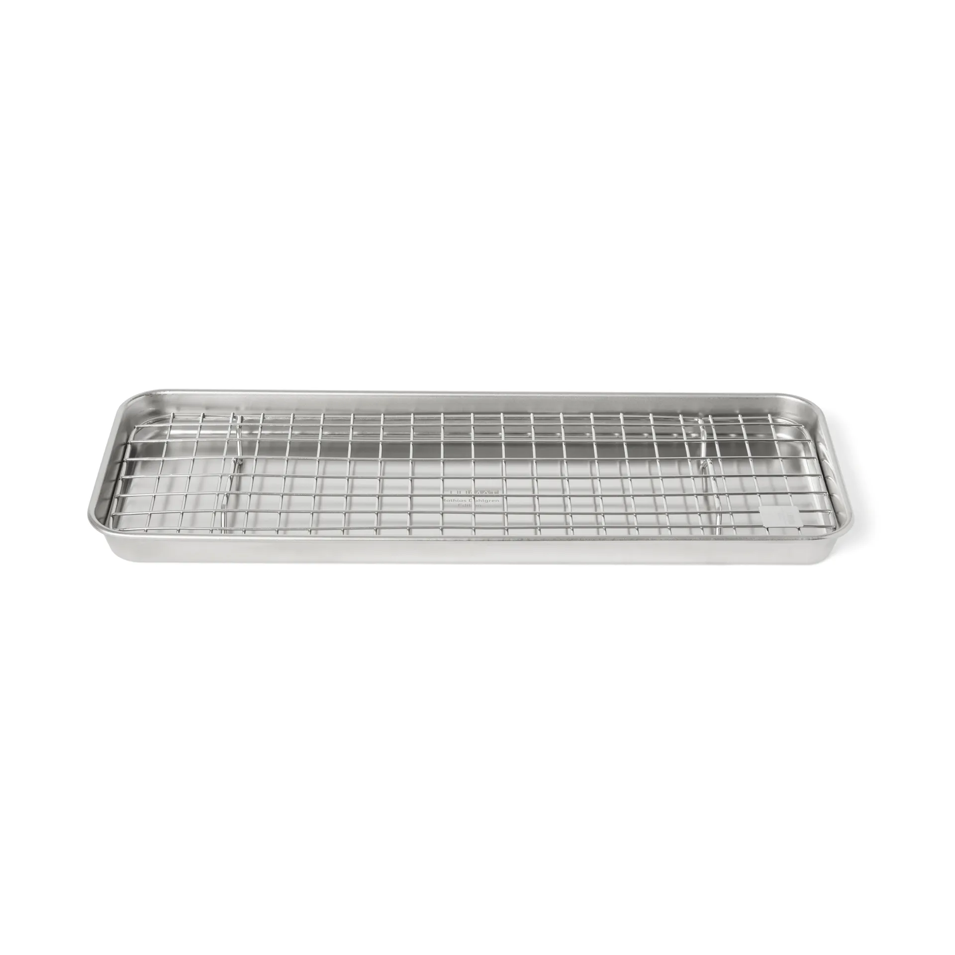 Culimat gastro container with cooling rack, Stainless steel, 38x14x2,5 cm Culimat