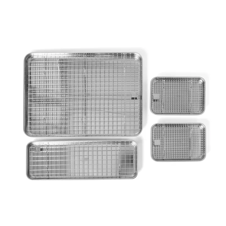 Culimat gastronorm tray set - Stainless steel, 4 pieces - Culimat