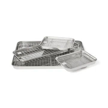 Culimat gastronorm tray set - Stainless steel, 4 pieces - Culimat
