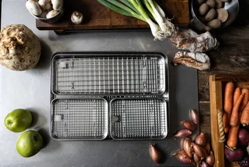 Culimat gastronorm tray set - Stainless steel, 4 pieces - Culimat