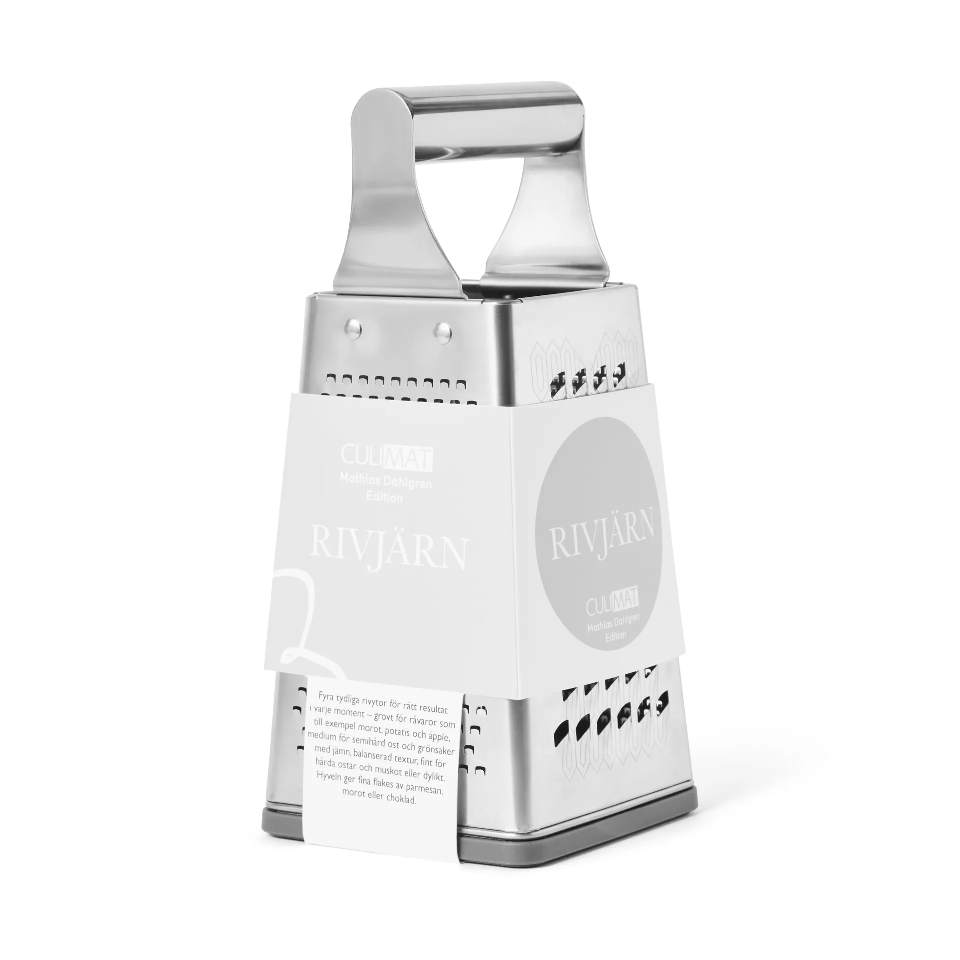 Culimat grater, Stainless steel, drip tray, 24,8x10,8 cm Culimat