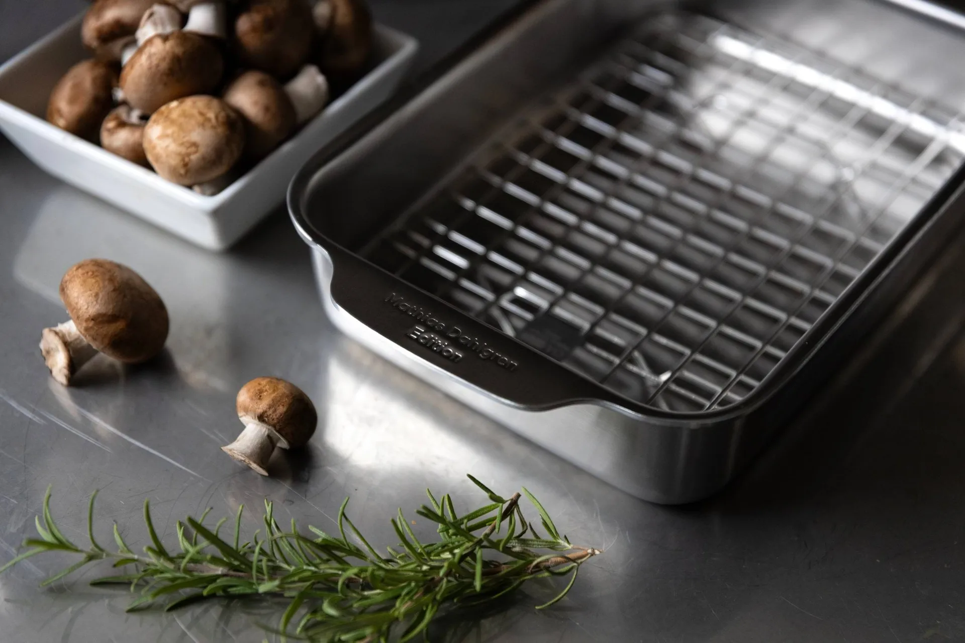 Culimat oven dish, Stainless steel, 25x18x5,5 cm Culimat