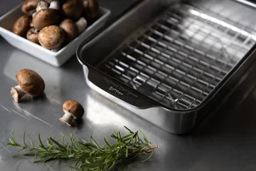 Culimat oven dish - Stainless steel, 25x18x5,5 cm - Culimat