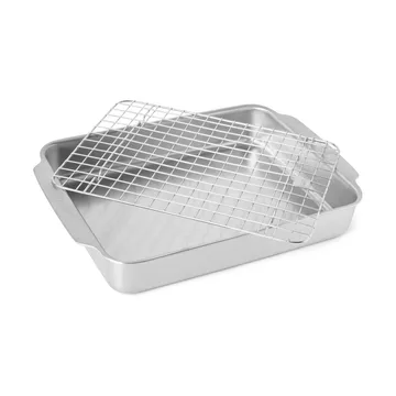 Culimat oven dish - Stainless steel, 34x26x6 cm - Culimat