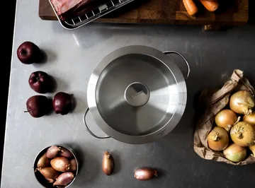 Culimat pot - Stainless steel, glass lid, 3 L - Culimat