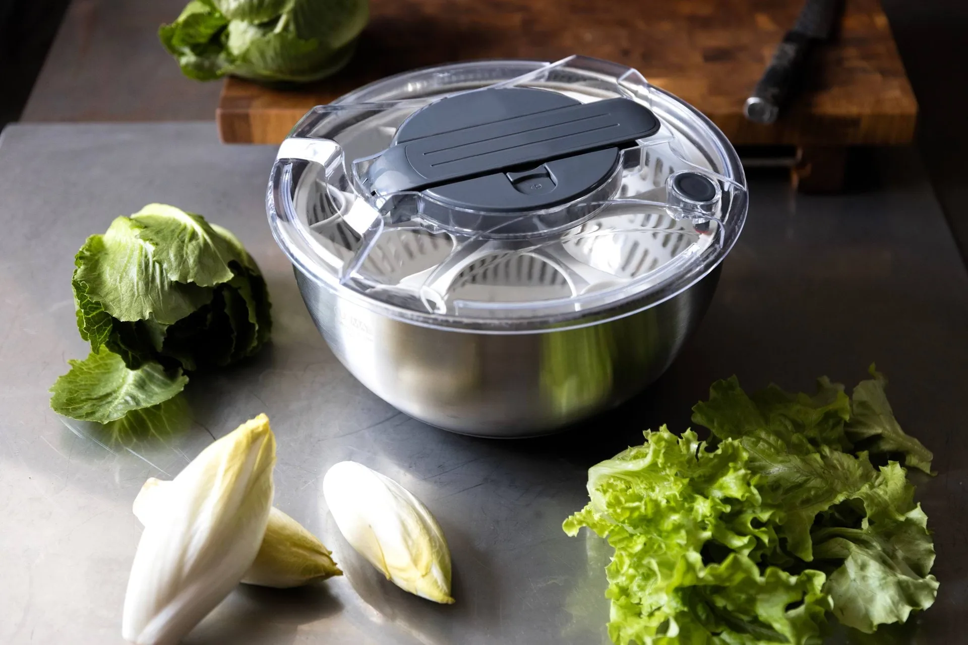 Culimat salad spinner, Stainless steel, 5,5 L Culimat