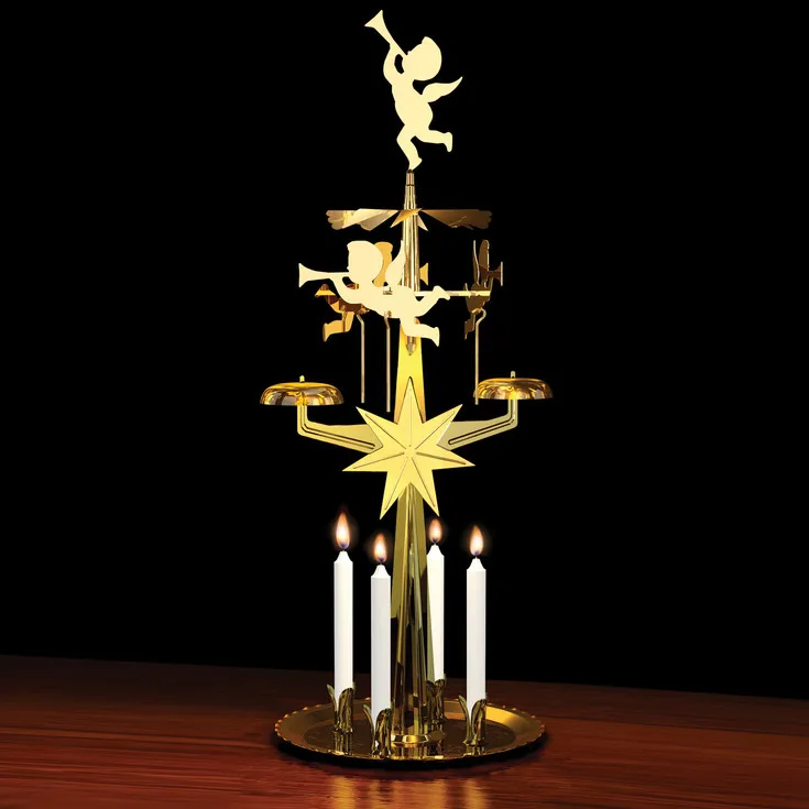 Angel chimes original, Brass, 28 cm Dala Industrier
