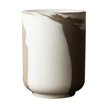Calm flowerpot S - Brown-Beige - DBKD