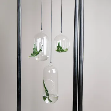 DBKD Glass drop vase Ø11 cm - small - DBKD