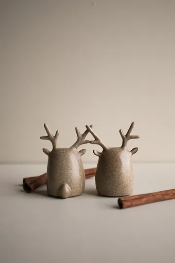Deer twins 2 pieces - Beige - DBKD