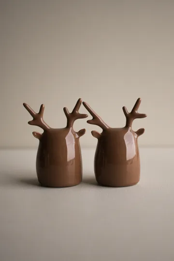 Deer twins 2 pieces - Shiny nougat - DBKD