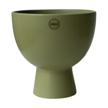 Figure flower pot Ø15 cm - Green - DBKD