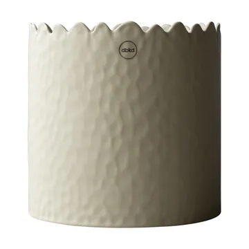Flowery pot Ø20 cm - Cream - DBKD