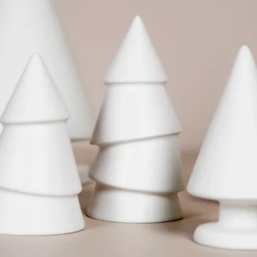Narrow Christmas tree white - large - DBKD