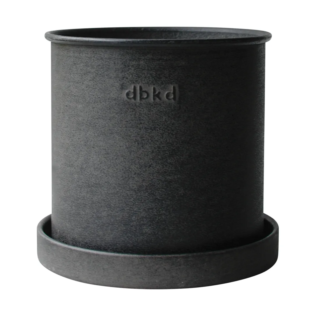 Plant pot small 2-pack, Black DBKD