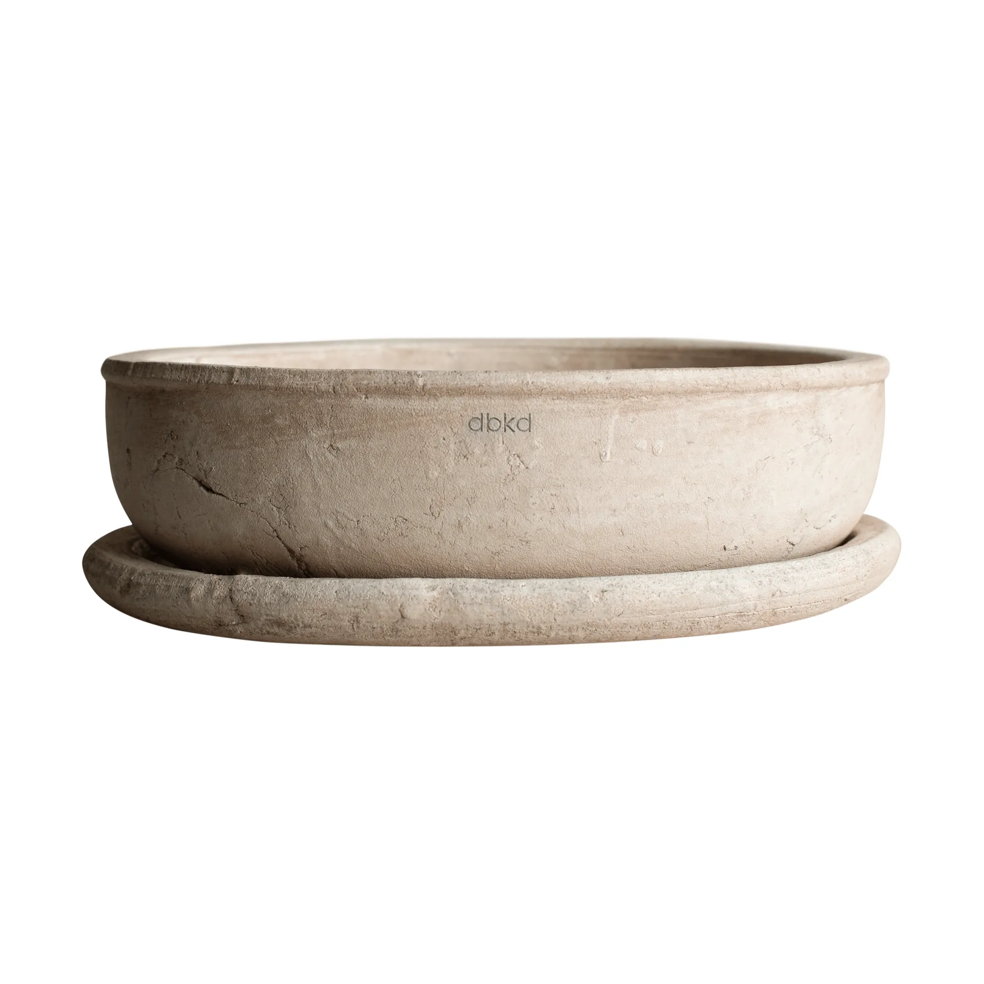 Terra bowl planter, Sand, Ø30x10.5 cm DBKD