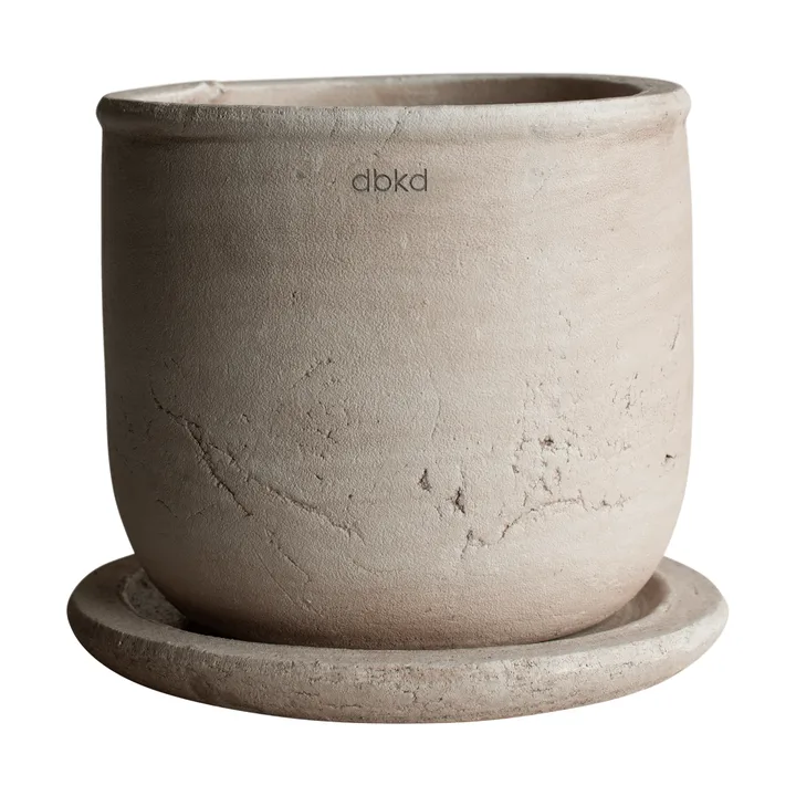 Terra pot - Sand, Ø18x18 cm - DBKD