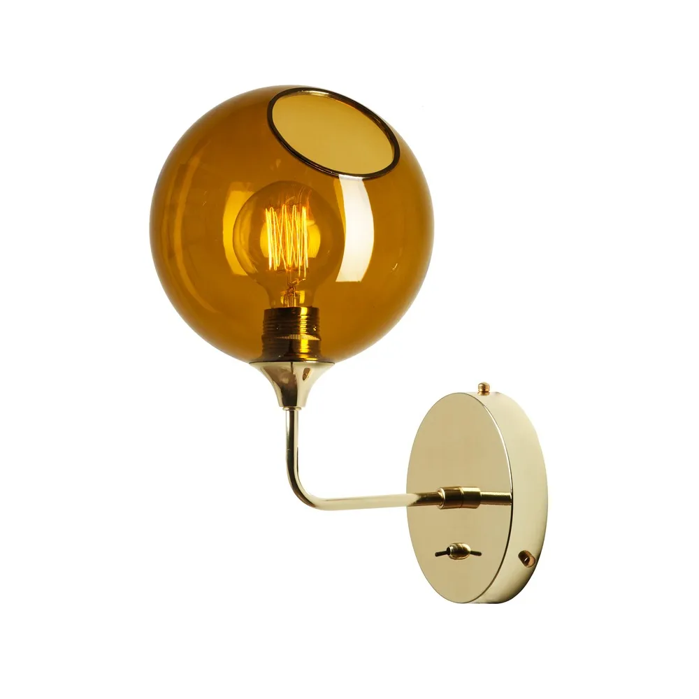 Ballroom wall lamp Ø20 cm, Amber Design By Us