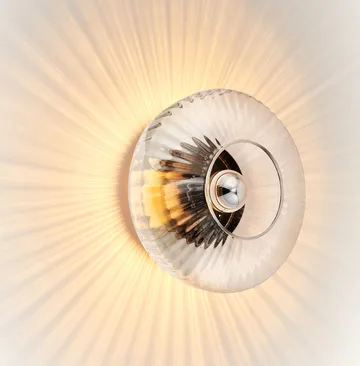 New Wave Optic wall lamp XL - Clear - Design By Us