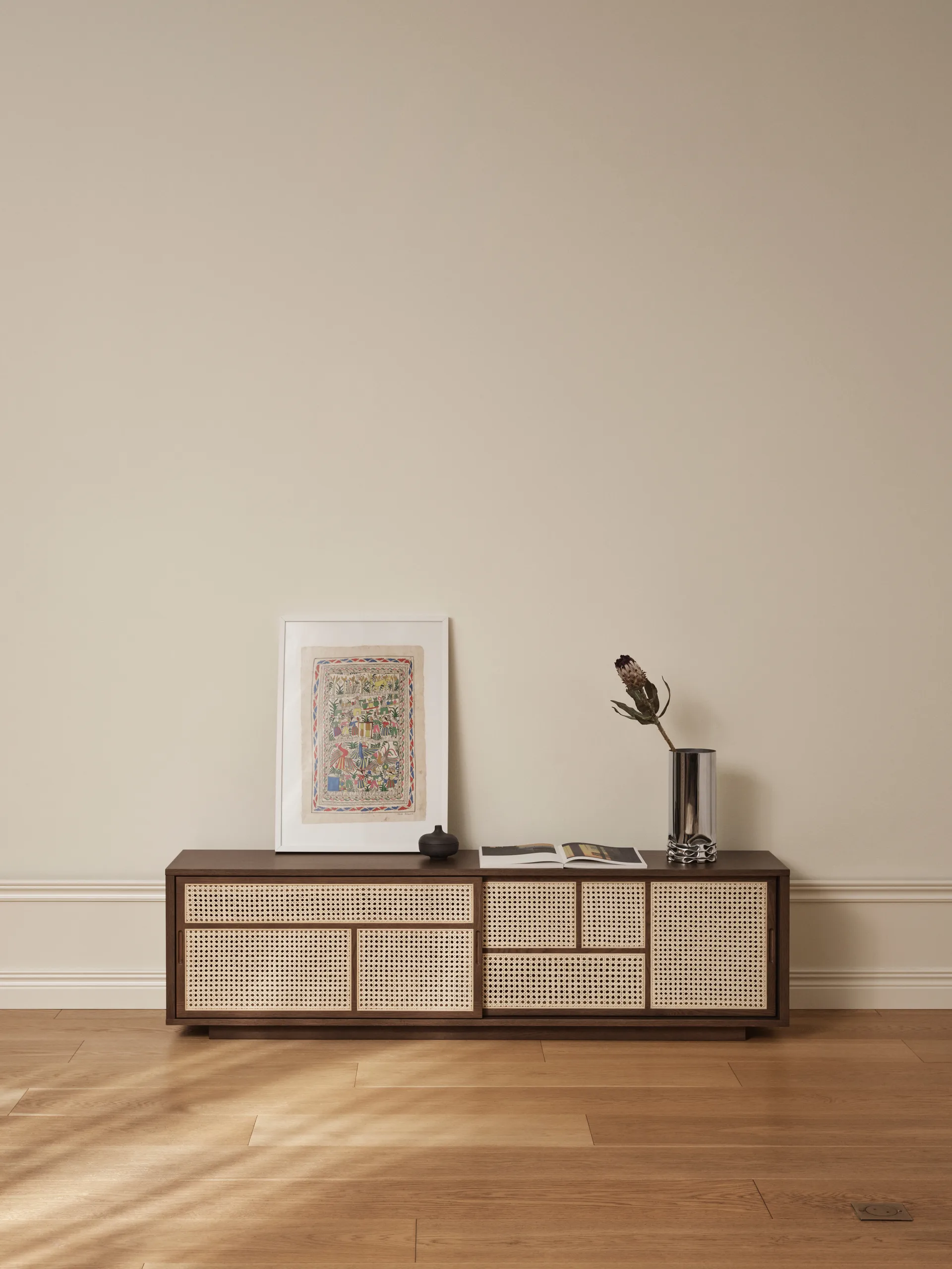 Air side table low, Dark oak Design House Stockholm
