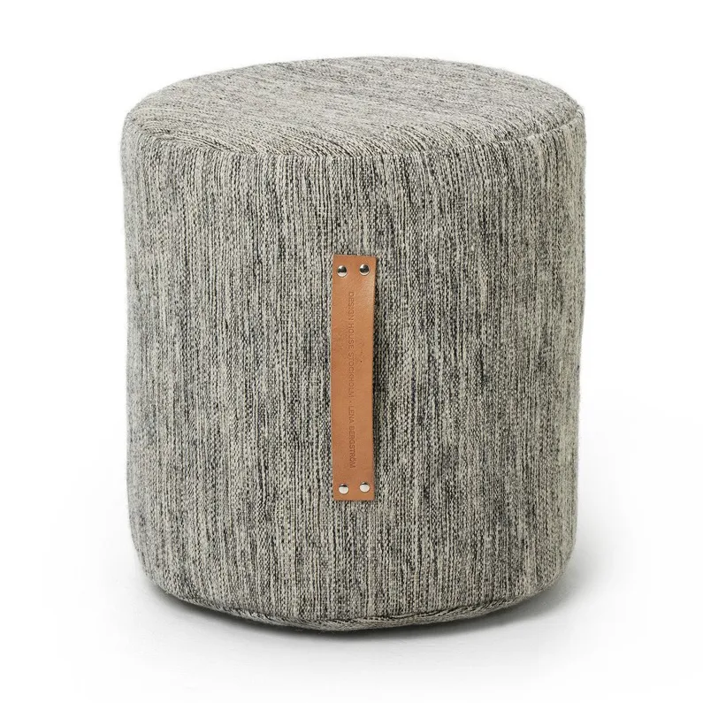 Björk round stool high, Light grey, Ø45x45 cm Design House Stockholm